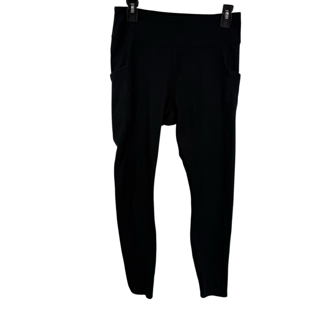 Women’s Black High-Waist Pocket Leggings